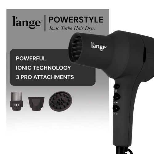1875 Watt Ionic Hair Dryer with Diffuser & Concentrator, Black D5663