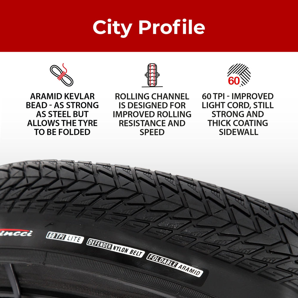 700x35c City Bike Tires & Tubes S318173