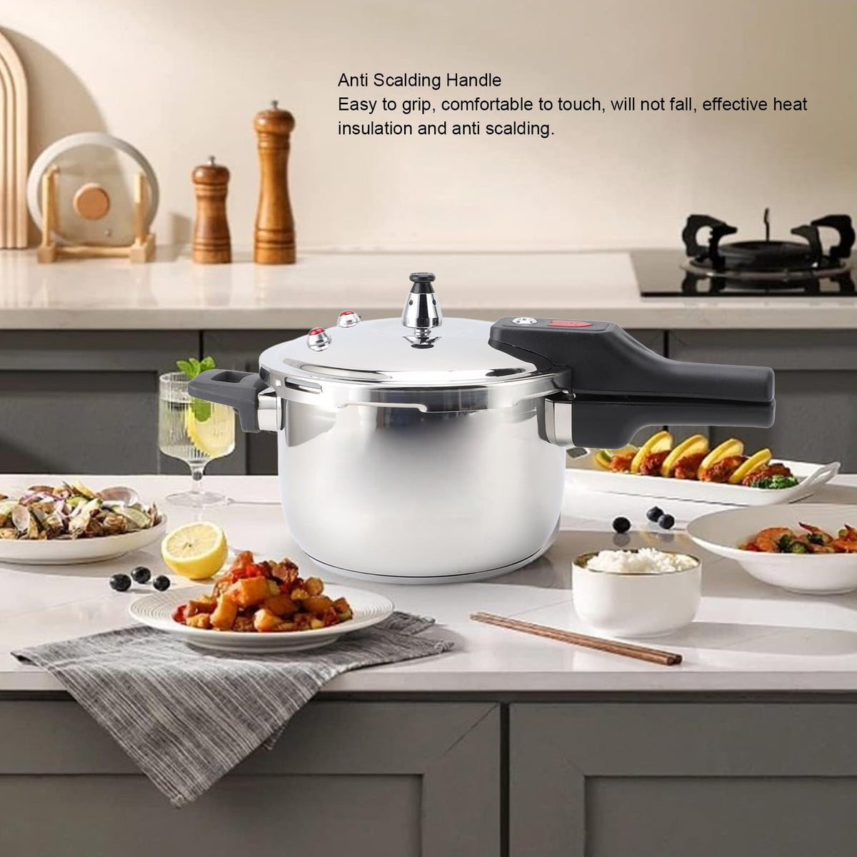 Stainless Steel 3L Pressure Cooker R389383