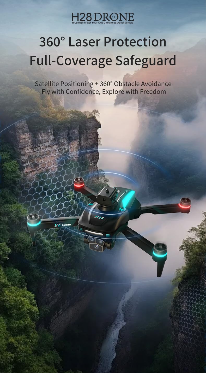 Foldable 1080P Camera Drone with 2 Batteries Y210