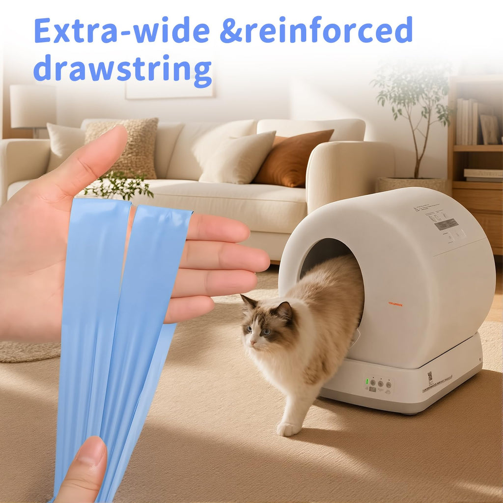 120 Count Self-Cleaning Cat Litter Box Liners C6403