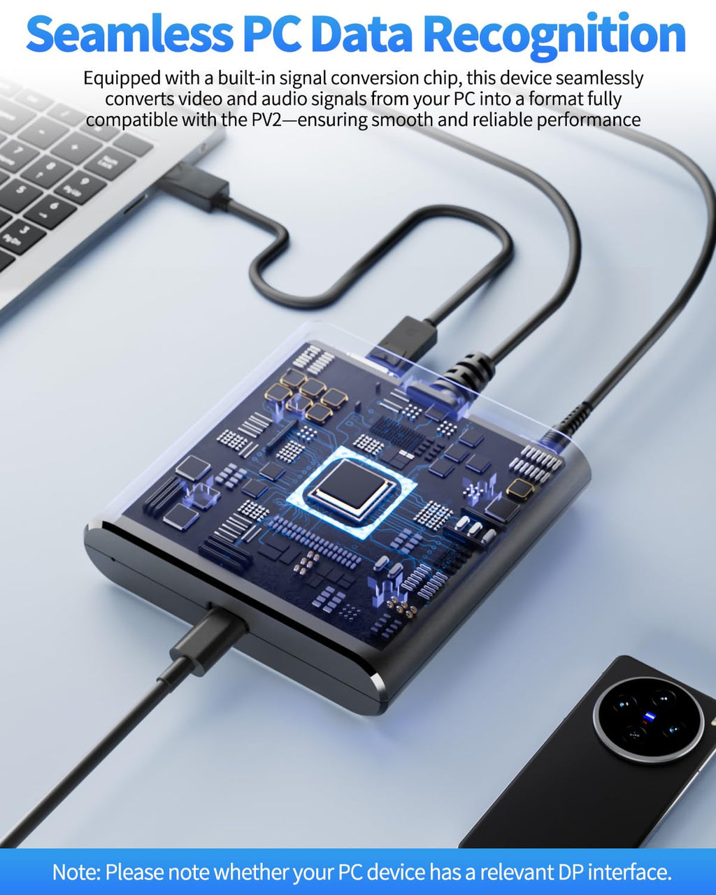PC Adapter for VR2 Headset U832