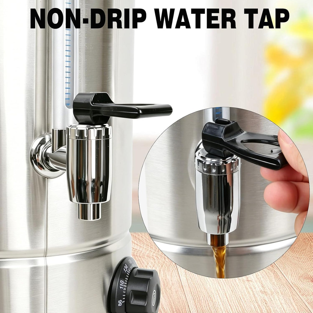 70 Cup Stainless Steel Coffee Urn J9111