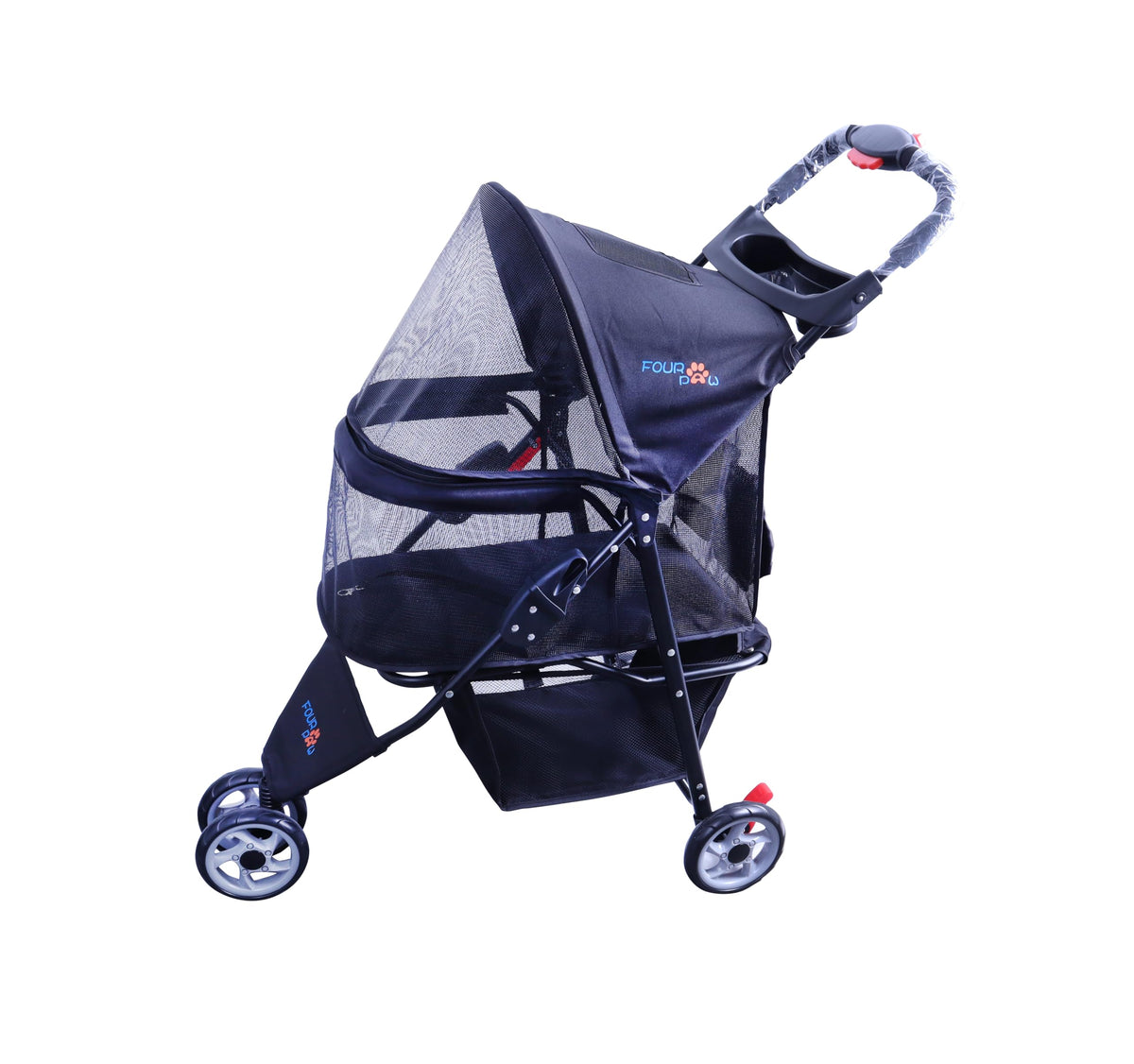 3 Wheels Pet Stroller with Storage Basket P520038