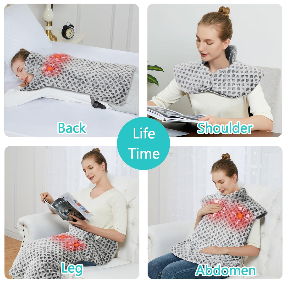Heating Pad for Back Pain Relief R286