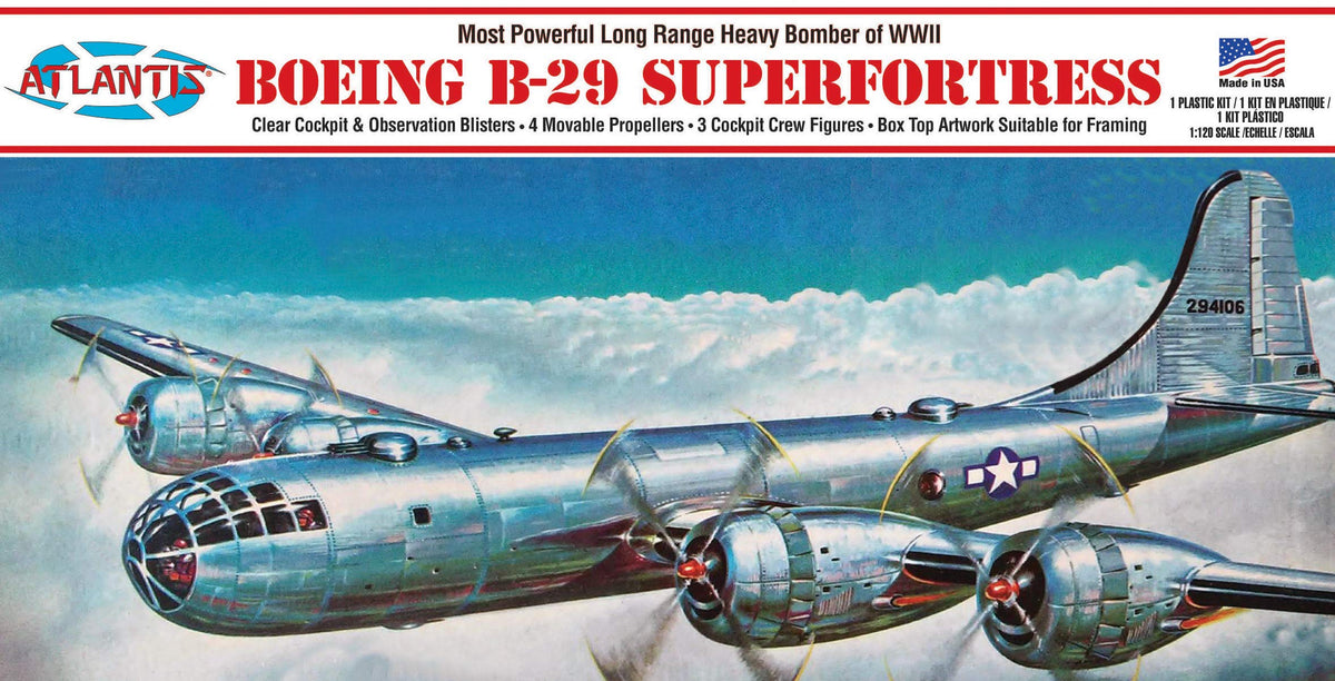 1:120 Scale WWII Bomber Plastic Model Kit X58169