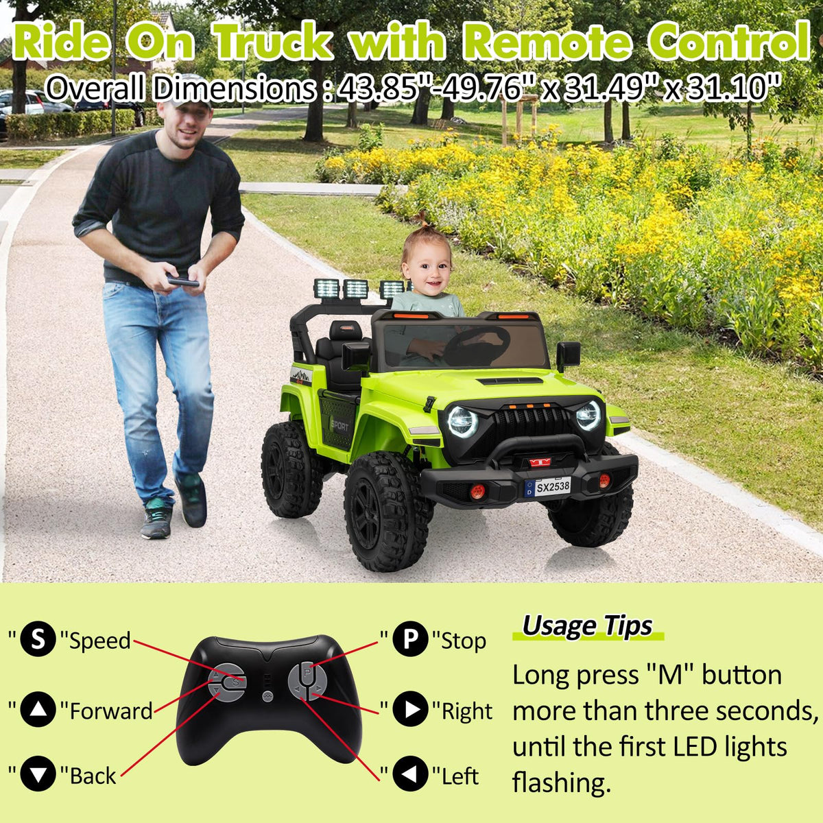 24V 2 Seaters Battery Powered Ride on Car E243710