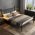Queen Metal Bed Frame with Headboard T9260