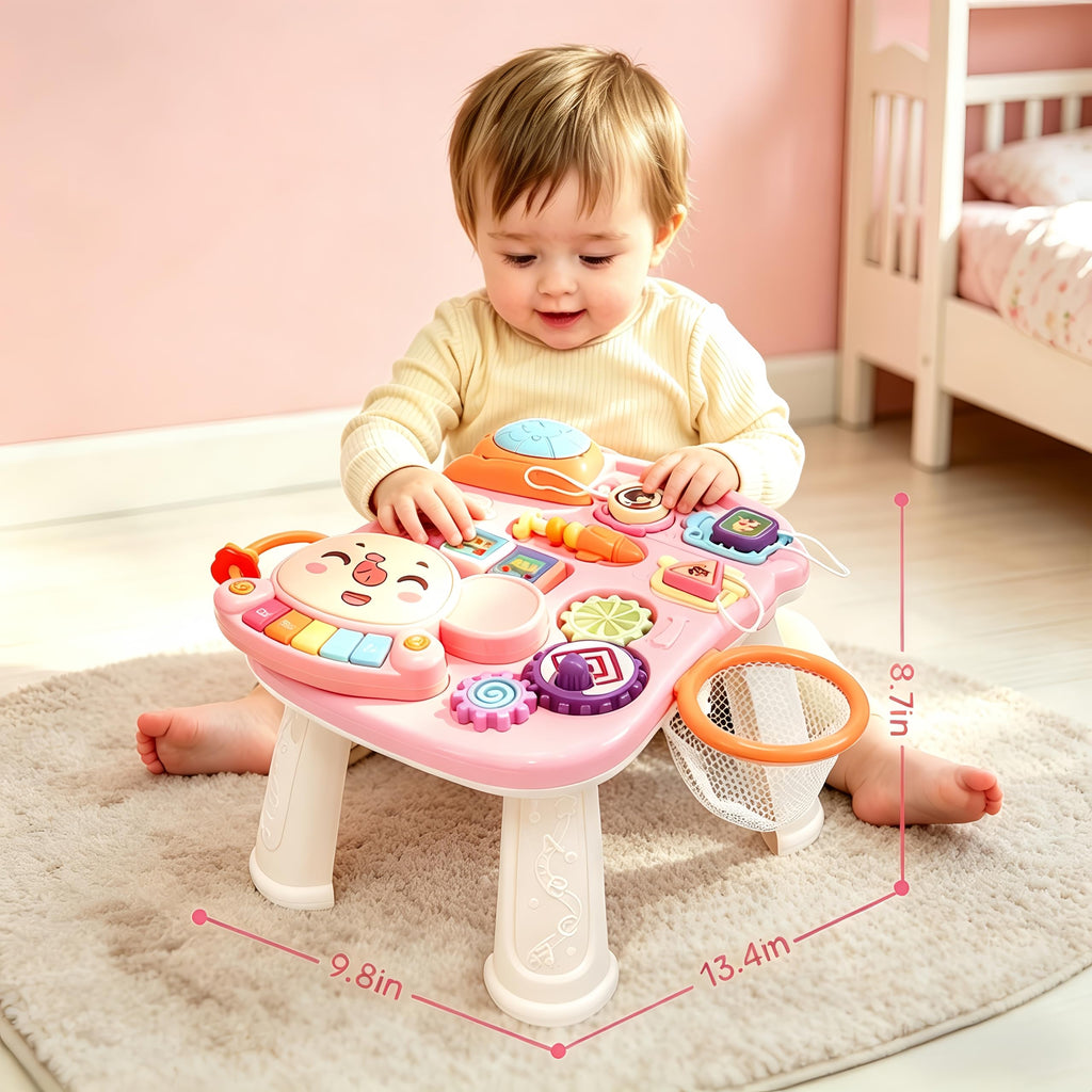 2-in-1 Baby Walker with Detachable Activity Center F514063