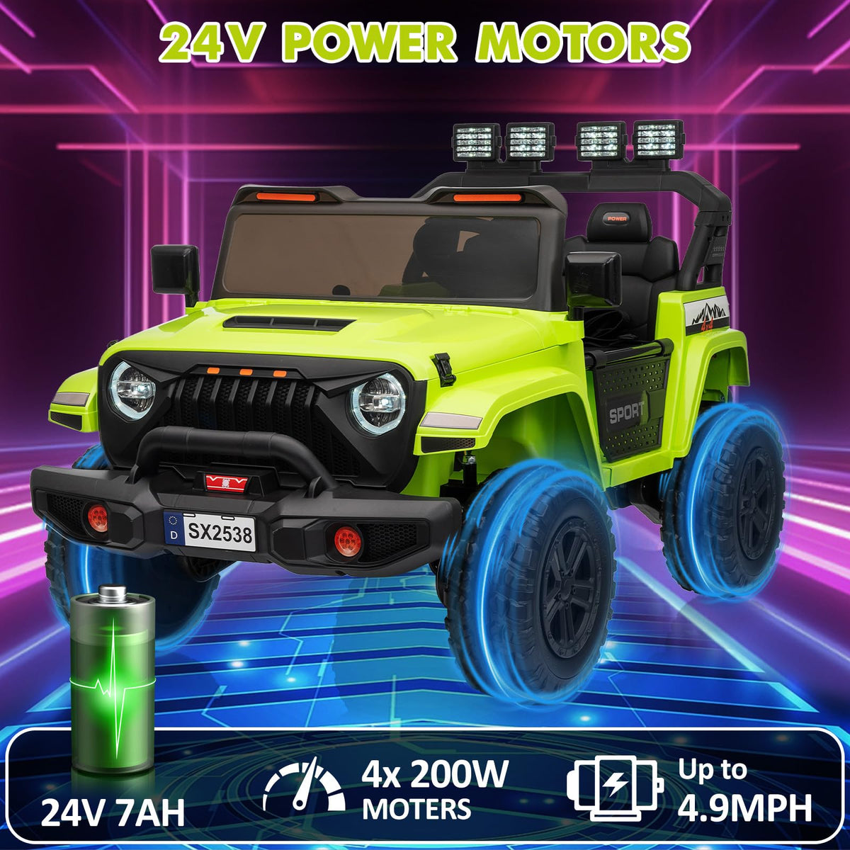 24V 2 Seaters Battery Powered Ride on Car E243710