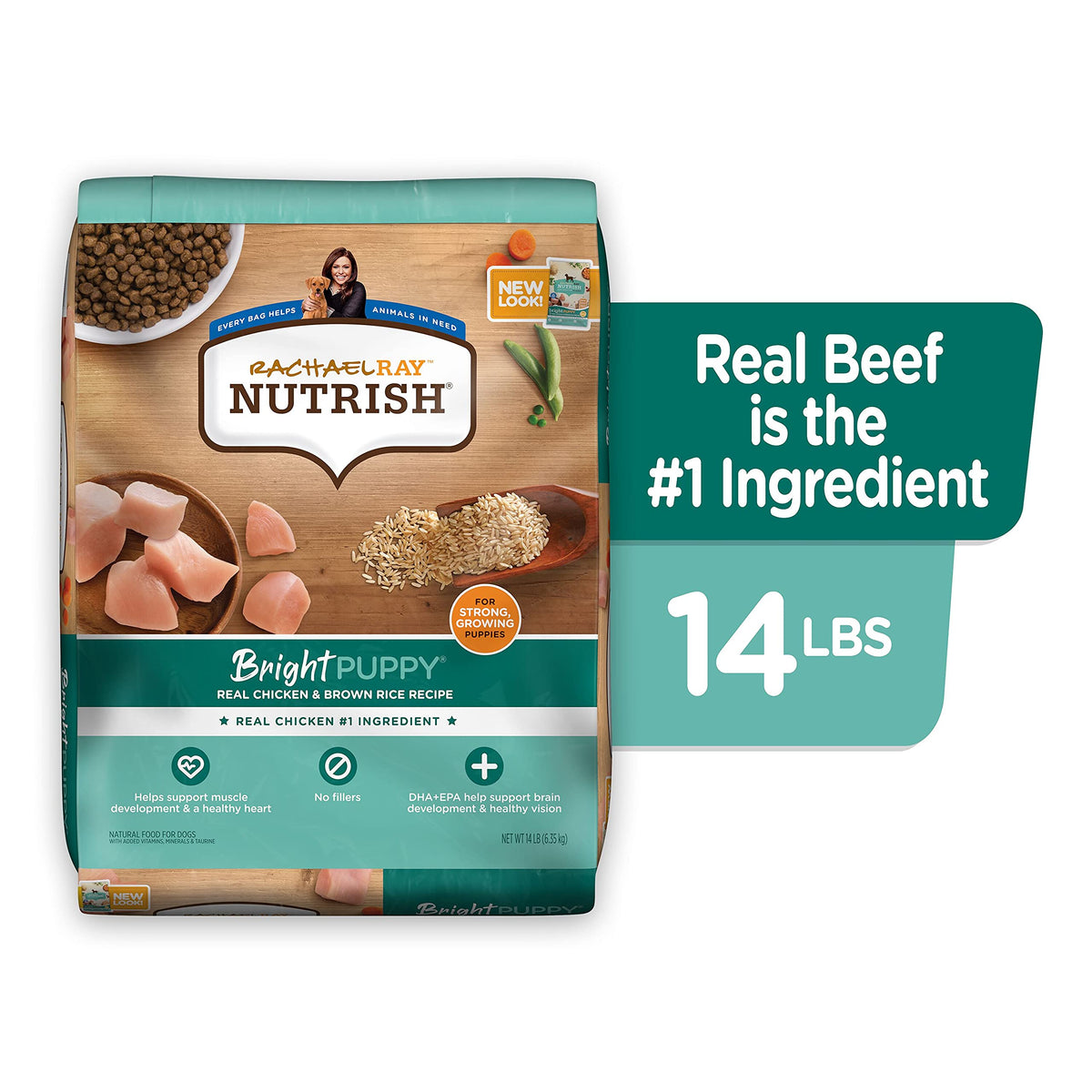 Chicken & Brown Rice Dry Dog Food 14 lb. Bag S68810