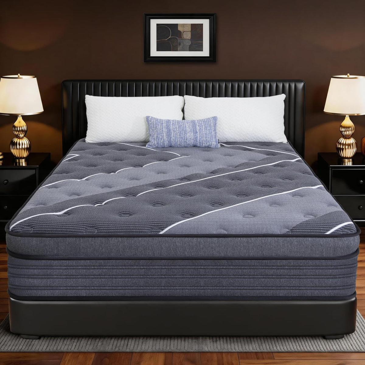 12 Inch Cooling Gel Memory Foam Hybrid Mattress Y936160