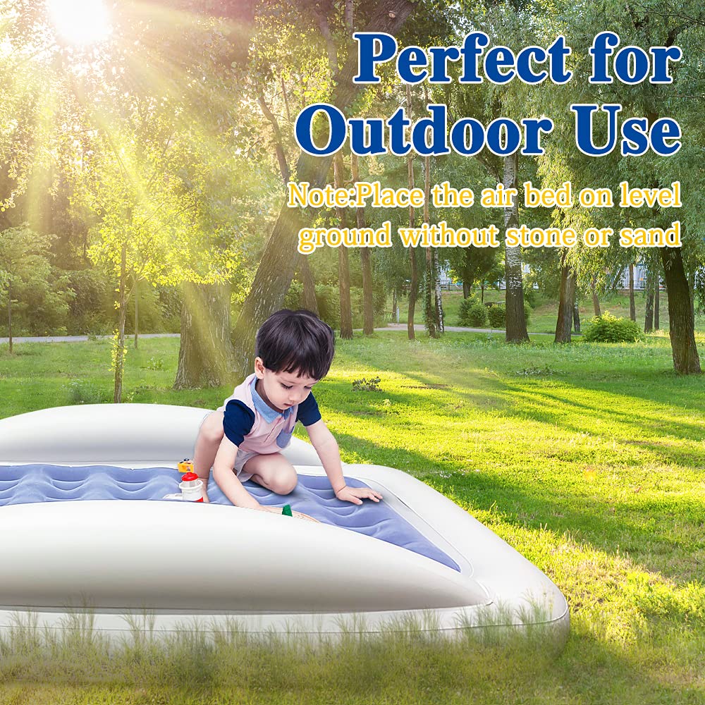 Inflatable Kids Travel Bed Toddler Air Mattress Set C41091