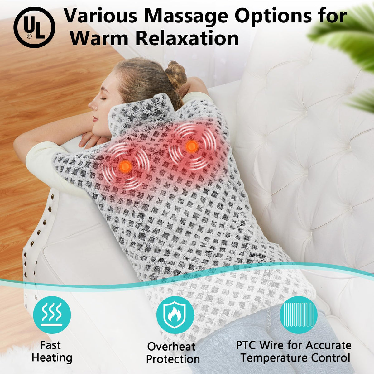 Heating Pad for Back Pain Relief R286