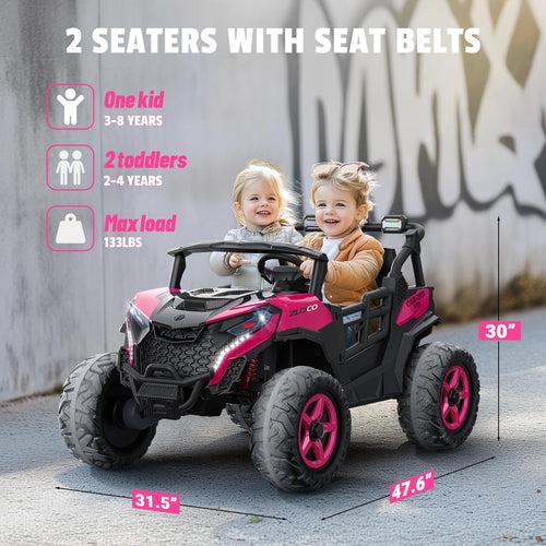 24V 4WD 2 Seater Ride on Toy Car T82953