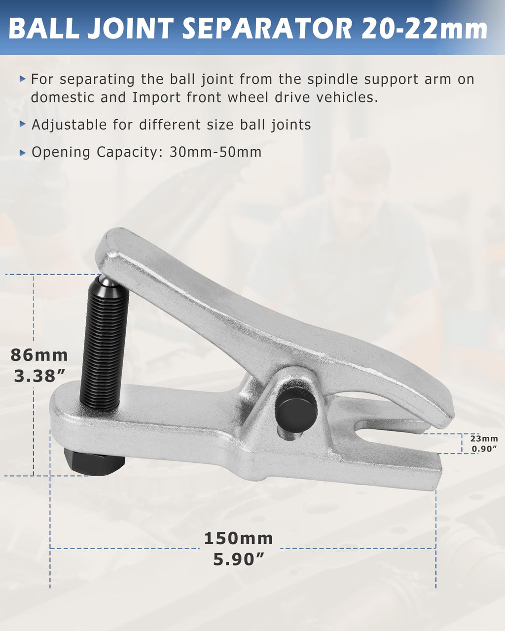 3Pcs Ball Joint Separator Set I875