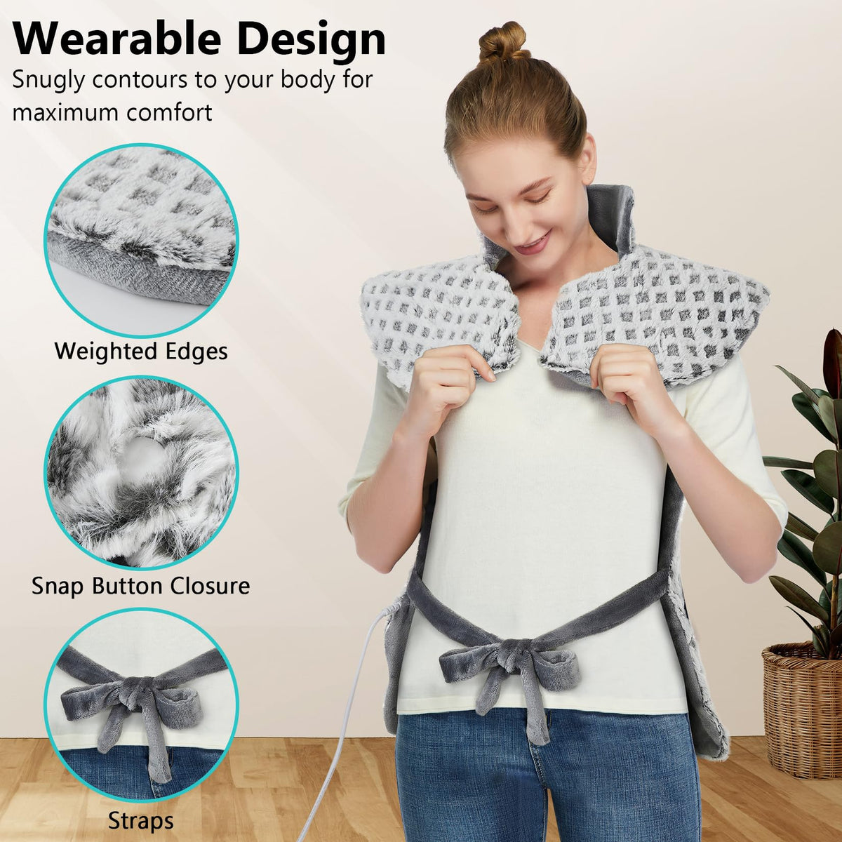 Heating Pad for Back Pain Relief R286