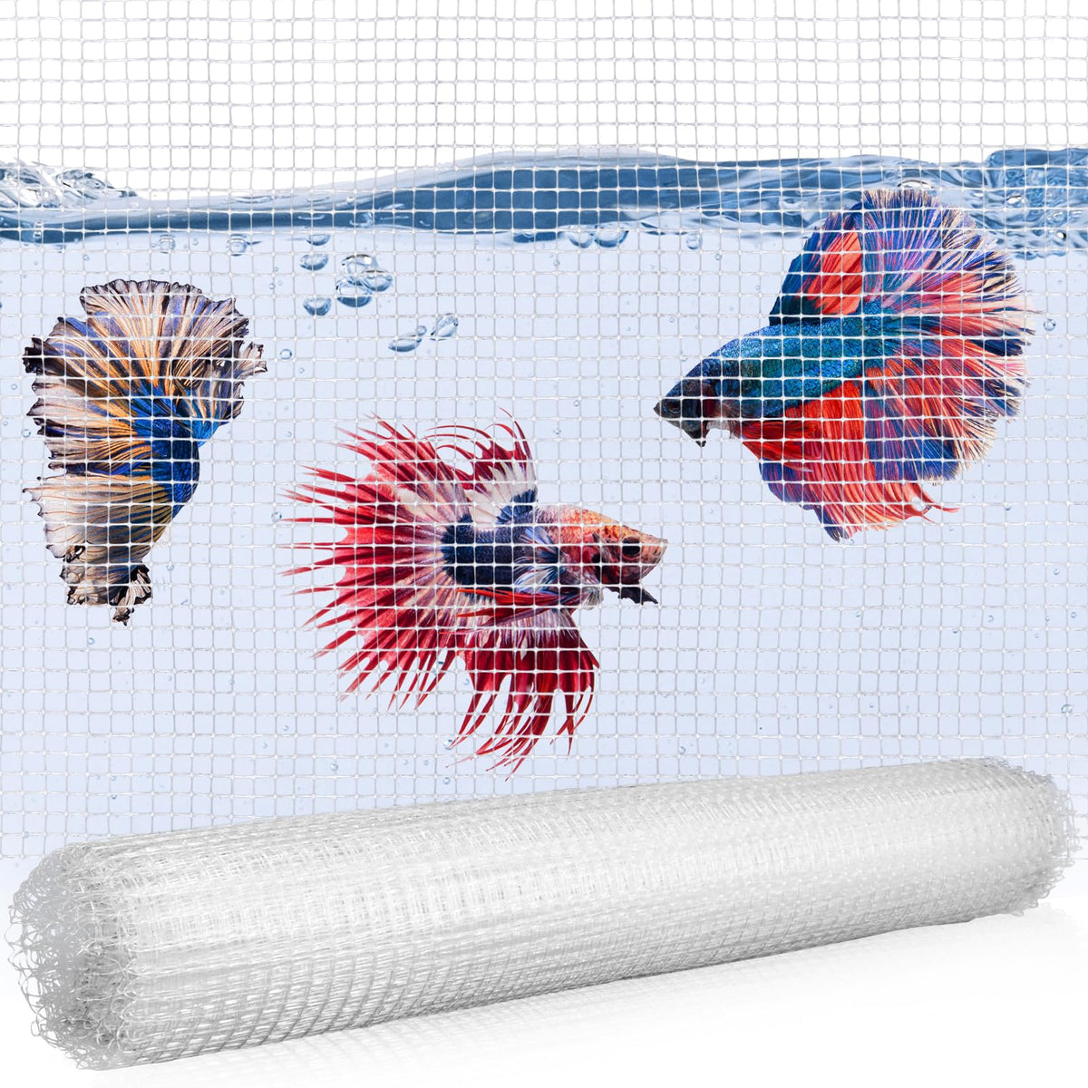 4 x 5 feet Clear Mesh Netting Aquarium Lid M761