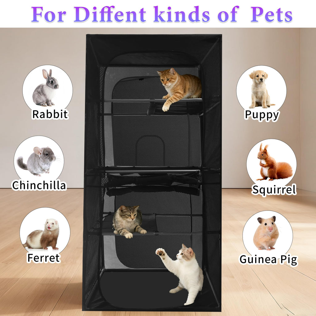 Outdoor Cat Enclosure 72.4" H D262792