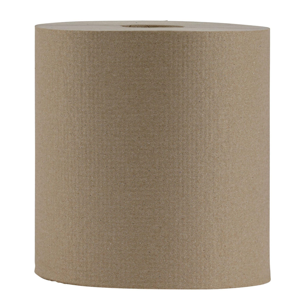 Hardwound Paper Towels, 6 Rolls, 1-Ply, 8" x 800 ft, Natural H429398
