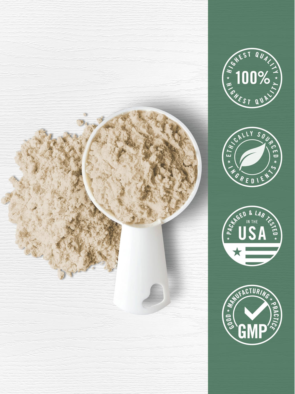 Pea Protein Isolate Powder 7lb Unflavored M33846