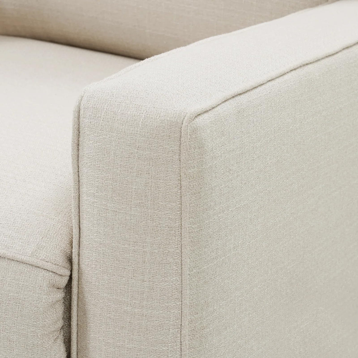 Beige Swivel Rocker Recliner Chair I64682