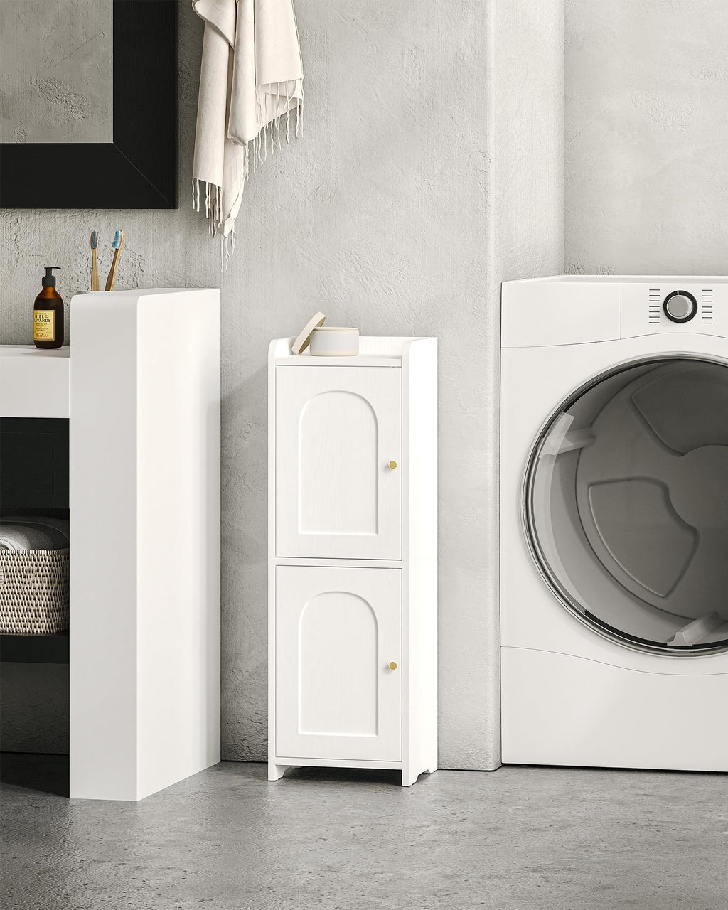 Bathroom Storage Cabinet with 2 Doors D669301