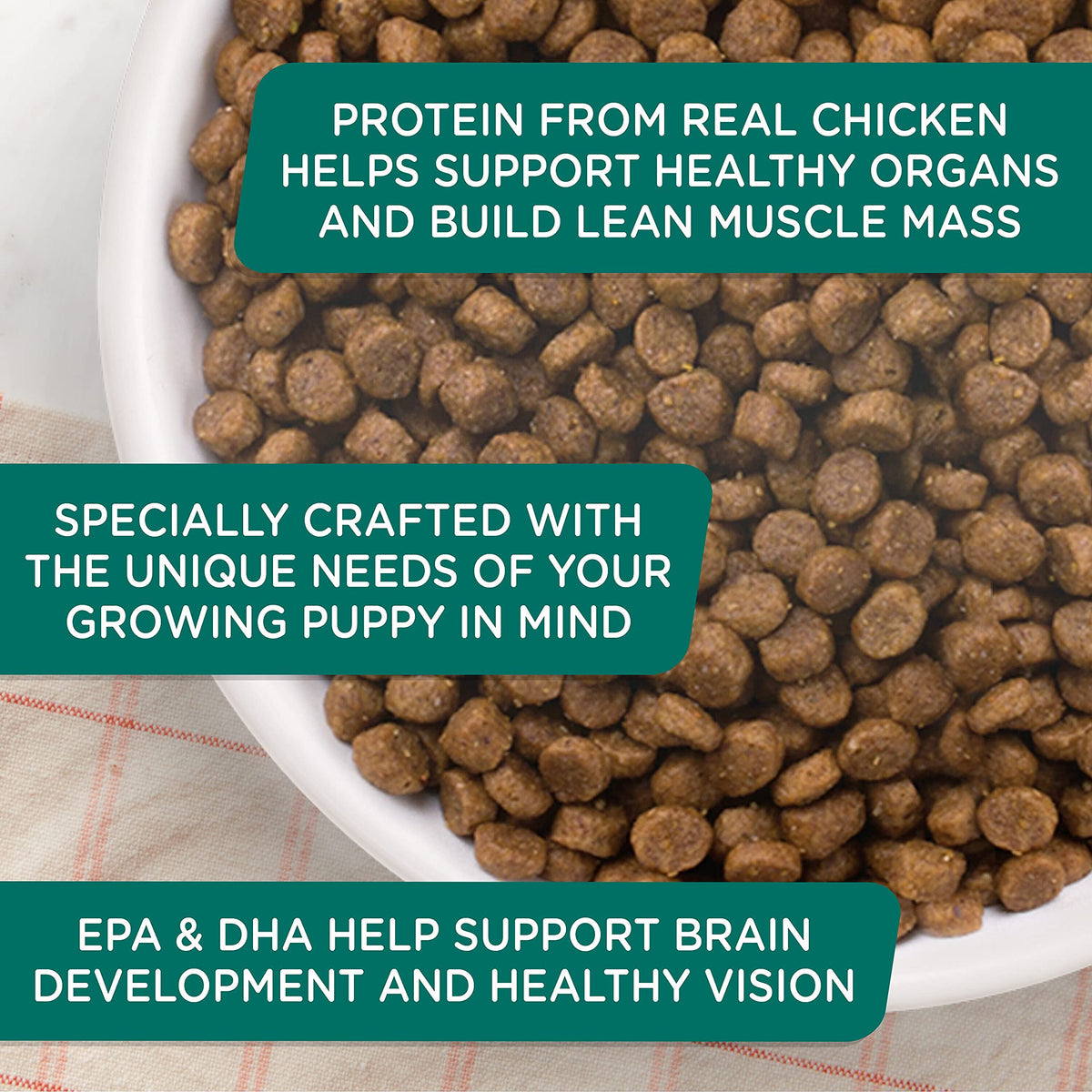 Chicken & Brown Rice Dry Dog Food 14 lb. Bag S68810