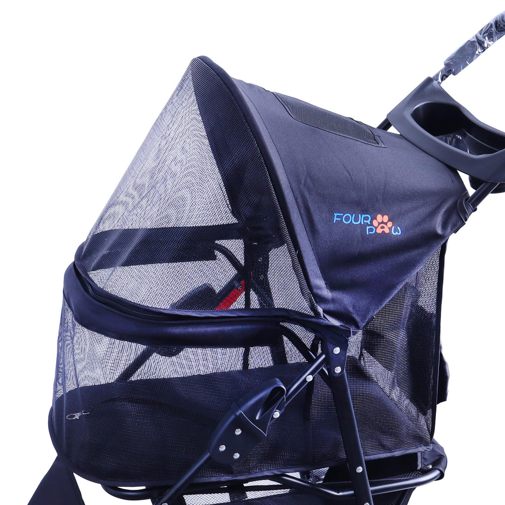 3 Wheels Pet Stroller with Storage Basket P520038