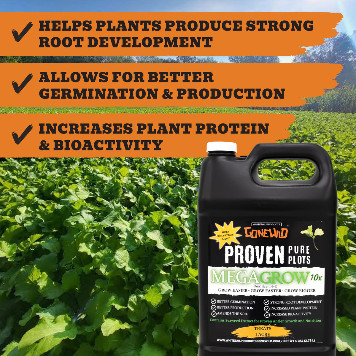 Liquid Soil Conditioner Fertilizer 1 Gallon Jug L549