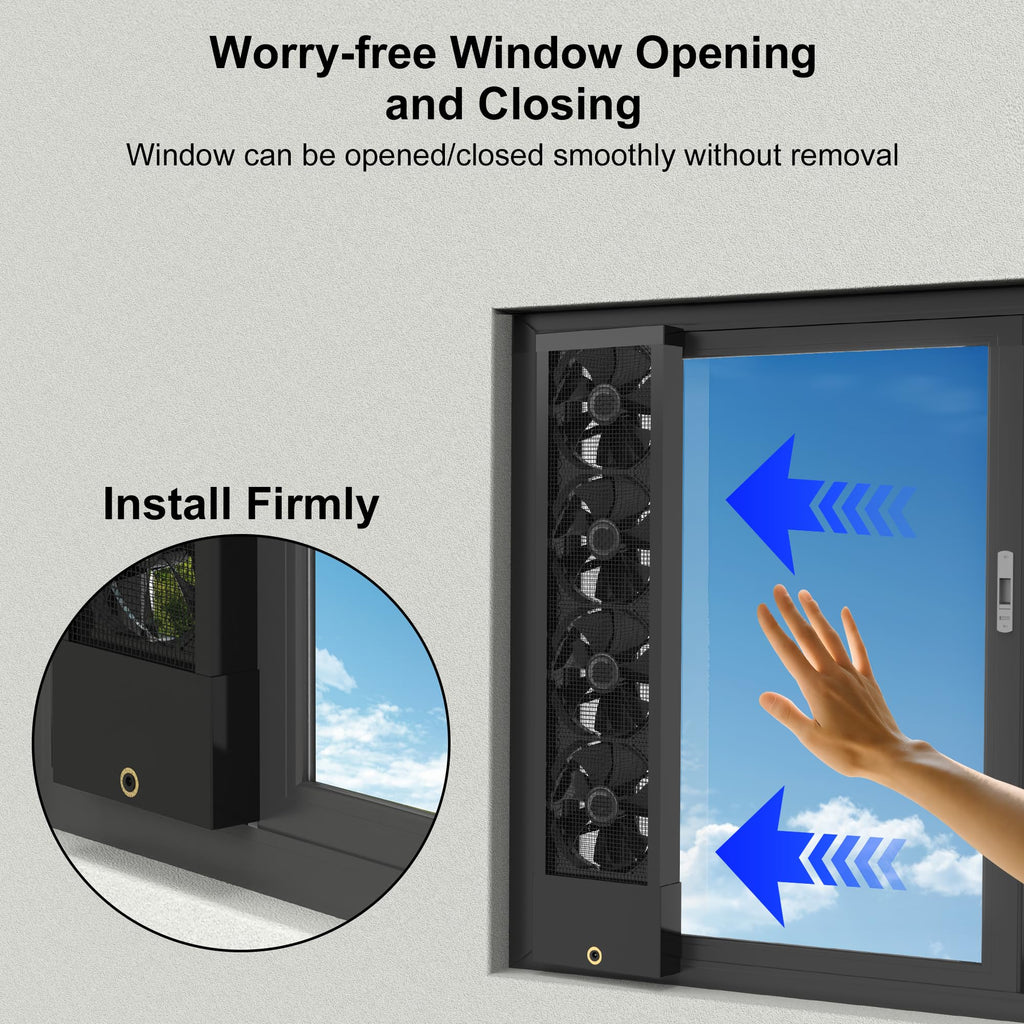 Vertical Window Fan V76799