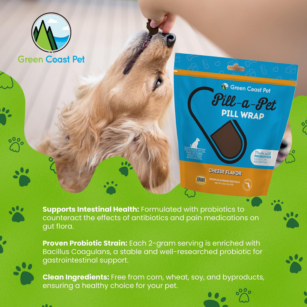 Cheese Flavor Dog Pill Wrap N6763