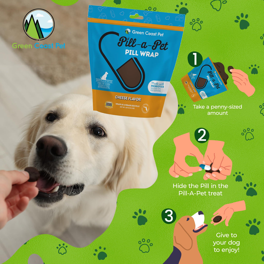 Cheese Flavor Dog Pill Wrap N6763